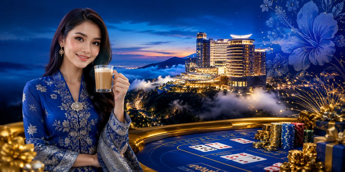 A Malay-style casino betting atmosphere in Kedah featuring a live local sports match screen